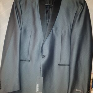 Kenneth Cole Reaction Charcoal Tuxedo Jacket